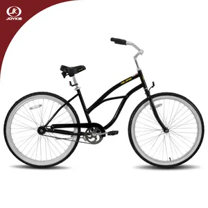 JOYKIE — vélo de croiseur de plage rouge, 26 et 28 pouces, pour hommes et femmes, OEM, vente en gros
