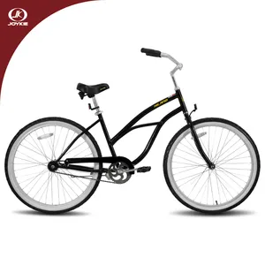 JOYKIE atacado OEM 26 polegadas 28 polegadas bicicleta homens vermelhos senhoras praia cruiser bicicleta