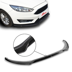 3 pezzi accessori per auto paraurti anteriore Splitter Lip Body Kit Cover protettiva per Ford <span class=keywords><strong>Focus</strong></span> 2016 2017 <span class=keywords><strong>2018</strong></span> - Product Image 1