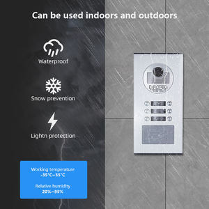 Vidéophone <span class=keywords><strong>IP</strong></span> avancé à 6 boutons avec caméra 1080P et vision nocturne pour la sécurité des communautés résidentielles - Product Image 3
