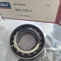 Roulements à billes à contact angulaire SKF à livraison rapide BVN 7107, roulement pour compresseur d'air BVN-7107, liste de prix