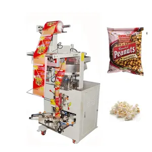 Automatic Snack Corn Puff Popcorn Cashew Nuts Vegetable Seed Beans Peanut Small Particles Bag Packaging Machine