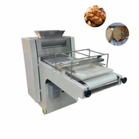 Machine à rouler et à étaler la pâte à pain en acier inoxydable industriel, haute production, machine à former la pâte à baguette et à pain grillé