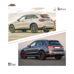 GBT lifting <span class=keywords><strong>Mercedes</strong></span> <span class=keywords><strong>GLC</strong></span> 63 accessori Kit corpo di conversione per 2015 2019 <span class=keywords><strong>Mercedes</strong></span> Benz <span class=keywords><strong>GLC</strong></span> X253 Upgrade parti lifting - Product Image 4