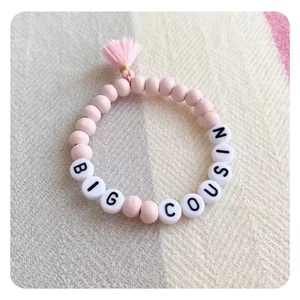 Braccialetto cugino grande regalo cugino dal nuovo braccialetto rosa per bambine - Product Image 1
