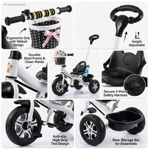 <span class=keywords><strong>Tricycle</strong></span> pour enfants, meilleure vente, 3 roues, haute qualité, avec panier avant, <span class=keywords><strong>tricycle</strong></span> pour enfants de 2 à 7 ans, à vendre - Product Image 5