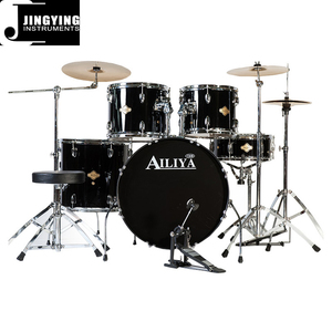 2024 Jingying Drum set di musica, prezzo all'ingrosso 6 strati acero + 3 strati di pioppo guscio adulti Drum kit - Product Image 4