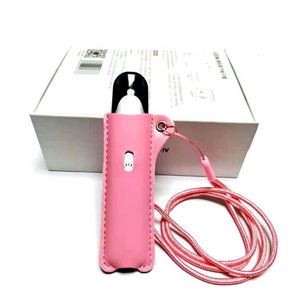 Portable PU Leather <b>Lipstick</b> Case With Lanyard, Slim <b>Lipstick</b> Holder Protective Storage Pouch <b>Custom</b> Logo Cosmetic Bag - Product Image 3