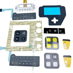 Năng lượng mặt trời điều khiển máy bơm nước LCD hiển thị Silicone màng Tactile bàn phím nút tần số Inverter kim loại Dome cho máy pha cà phê - Product Image 3