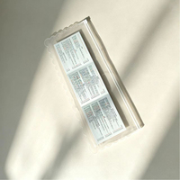 Pochette zippée transparente en PVC personnalisée pour cartes d'instructions de Mahjong, sac à fermeture éclair, porte-cartes transparent pour feuilles de règles de jeu