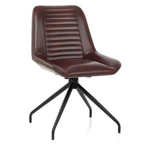 Chaise pivotante haut de gamme avec assise rembourrée confortable, structure robuste, design ergonomique, idéale pour le bureau, la maison, le bureau d'étude, le salon - Product Image 5