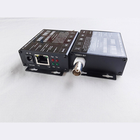 Cámara IP/POE sobre Kit extensor de cable coaxial Red Ethernet sobre BNC Adaptador convertidor de cable coaxial UPT