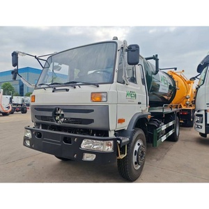 รถบรรทุกดูดสิ่งปฏิกูลเฉิงหลี่ 4x2 15CBM รถดูดตะกอนบ่อเกรอะ รถขนส่งตะกอนสำหรับงานสุขาภิบาลเทศบาล - Product Image 3