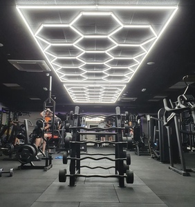 Koude Witte Honingraat Led Spot Verlichting Voor Auto Detaillering Waterdichte Garage Zeshoekige Verlichting Voor Decoratie - Product Image 2