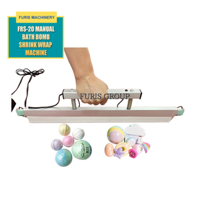 Nouvelle machine d'emballage sous film pour bombes de bain, savons en barre et diffuseurs de vapeur pour douche, manuelle et automatique, facile à utiliser, prix fabricant, en promotion - Product Image 1