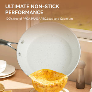 Non-Stick Granite Coating Frying <b>Pan</b> 5-Layer Cookware with Stainless Steel Handle Induction Compatible & Dishwasher Safe - Product Image 6