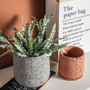 Décoration de jardin nordique, pot de fleurs coloré, pot de fleurs en ciment personnalisé pour l'intérieur et l'extérieur, moules - Product Image 3