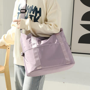 Nylon Sports Fitness Bag Oxford Cloth Satchel Shoulder Tote Weekender Bag Yoga Weekender Bag Swimming <b>Travel</b> Outings <b>Holdall</b> - Product Image 3