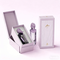Nouvelle boîte de soins de la peau carrée Oud Parfum 30ml avec logo personnalisé Conception coulissante unique pour l'emballage de parfum Boîtes rigides