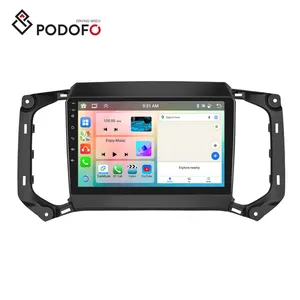 Podofo 9 pouces Android voiture stéréo 4 + 64G Carplay Android Auto pour Chevrolet Blazer/Colorado/S10/D-MAX 2018 IPS DSP GPS RDS HIFI