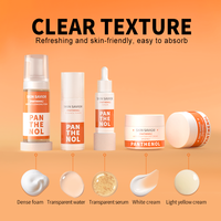 Usine OEM Panthenol ensemble complet de soins de la peau nettoyage en douceur nettoyant pour le visage kit de soins de la peau hydratant vitamine b5 ensemble de soins de la peau