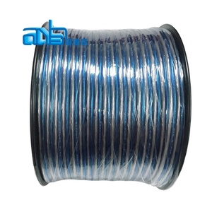 Factory <strong>Manufacture</strong> Transparent Speaker Cable Tinned <strong>Copper</strong> OFC <strong>Wire</strong> 2 Core Double Insulation PE PVC Cable and Wres - Product Image 3