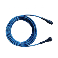 Kabel Deteksi Kebocoran Air TCP 4-Core Biru dengan Sensor Alarm Strobo GOLDKOON GDL4B Aplikasi Tuya Bersertifikasi CE/FCC/RoHS