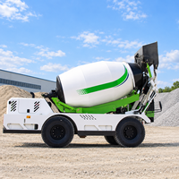 Camion malaxeur à béton autochargeur mobile de 0,6 à 6,5 m³, machine à béton à alimentation automatique entièrement hydraulique à vendre