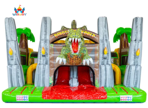 Circuito <span class=keywords><strong>de</strong></span> Obstáculos Inflable <span class=keywords><strong>de</strong></span> Dinosaurios Jurásicos con Tobogán - Casa <span class=keywords><strong>de</strong></span> Brinco Comercial <span class=keywords><strong>para</strong></span> <span class=keywords><strong>Fiestas</strong></span> Infantiles <span class=keywords><strong>para</strong></span> <span class=keywords><strong>Adolescentes</strong></span>, Juego al Aire Libre - Product Image 3