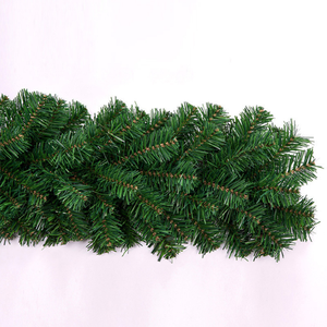 2.7M Rattan capodanno ghirlanda Decor decorazione albero di natale forniture verde artificiale PVC <span class=keywords><strong>PET</strong></span> materiale aghi di pino ghirlanda di natale - Product Image 3