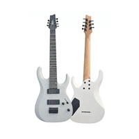 Gitar Elektrik 7 Senar ROCK&R R-370-MOQ 1 buah, Logo & Warna Kustom (Dikenakan Biaya Tambahan)