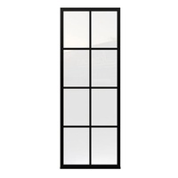 Ventanas Crittall de estilo francés Hoteles de diseño de acero de vidrio grande Insonorizadas Ventana fija de imagen moderna de bajo costo