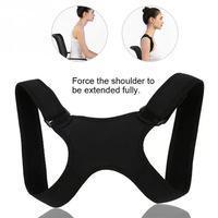 Orthèse dorsale réglable Correcteur de posture Ceinture dorsale Ceinture dorsale Ceinture de soutien pour adultes Prévention de l'épaule à bosse