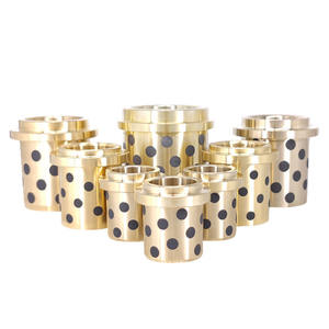 แบริ่งแบบเลื่อนแขนเชิงเส้นบูชทองเหลืองกราไฟท์หล่อลื่นในตัว - Product Image 5