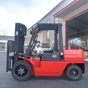 Cina fornitore Diesel carrello elevatore per interni esterni pavimentazioni su terreni accidentati Diesel transpallet per impianti di produzione - Product Image 2