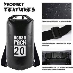 Wholesale Low Moq Custom Logo Printing Lightweight Ocean Floating Boating Camping Sport Waterproof <b>Backpack</b> Dry Bag - Product Image 4