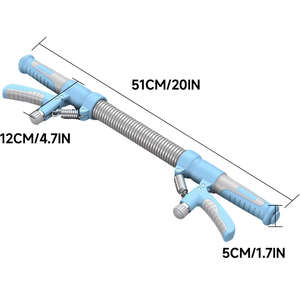 BunnyHi WLQ019 Rebound Arm <strong>Exerciser</strong> Professional Practice Finger Trainer Home Fitness Adjustable Ring 2-in-1 Count <strong>Spring</strong> Grip - Product Image 2