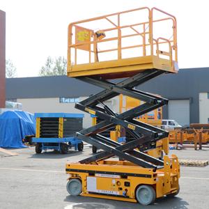 Electric <strong>Hydraulic</strong> Scissor Lift with Load Capacity 500kg <strong>Mobile</strong> <strong>Lifter</strong> Scaffolding Aerial Skylift 4-18m 6m 8m 10m 12m 14m Range - Product Image 3
