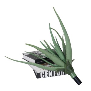 Plante artificielle Dream Castle, Aloe Vera succulente verte, branche unique, bouquet, décoration d'intérieur, ornement de bureau, plantes artificielles - Product Image 5