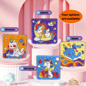 Kit de Bricolage Animal Personnalisé en Mousse Auto-Durcissante et Pâte à Modeler Colorée, Ensemble Anti-Stress, Jouet Slime Doux pour Enfants, Cadeau d'Anniversaire - Product Image 2