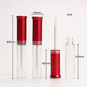 Botella de Pegamento para <span class=keywords><strong>Pestañas</strong></span> Personalizada de 5 ml, Tubo Vacío para Solución de Crecimiento de <span class=keywords><strong>Pestañas</strong></span> con Tapa Metálica Plateada de Aluminio, Tubo Transparente - Product Image 3