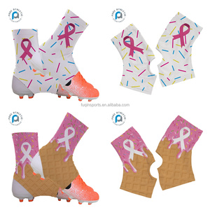 FQ Custom Manchons de protection pour crampons de football américain, respirants, motif crème glacée, unisexe, pour équipes - Product Image 3
