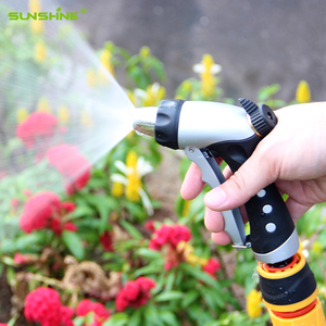 Pistolas de <span class=keywords><strong>Agua</strong></span> de Jardín de Aleación Resistente SUNSHINE - Rociador <span class=keywords><strong>con</strong></span> Gatillo Frontal Ajustable y Cabezal de Latón para Exteriores y Patios - Product Image 5