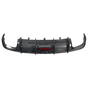 Diffusore Posteriore e Labbro Inferiore in Fibra di Carbonio 2009-2019, Superficie Lucida, Facile da Installare, Adatto per <span class=keywords><strong>Audi</strong></span> <span class=keywords><strong>A6</strong></span> C7 C7.5 C8 Berlina - Product Image 4