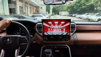Écran Radio Multimédia GPS Android 13 de 14,6 Pouces avec CarPlay pour Toyota Tundra Sequoia 2021-2026