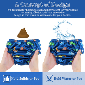 ผ้าอ้อมผ้าใช้ซ้ำได้ผ้าอ้อมเด็กใช้ซ้ำได้ใส่สบายใช้ซ้ำได้ - Product Image 4