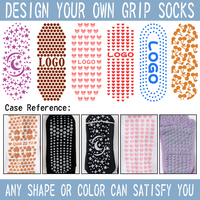 Chaussettes de yoga en gros OEM, personnalisables avec logo, impression numérique, antidérapantes, pour gym, pilates, coussinées pour l'exercice d'automne
