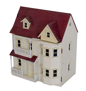 <span class=keywords><strong>Maison</strong></span> <span class=keywords><strong>de</strong></span> poupées en bois pour enfants, Kits pour <span class=keywords><strong>maison</strong></span> <span class=keywords><strong>de</strong></span> poupées victoriennes, élégante, échelle 1/12 - Product Image 4