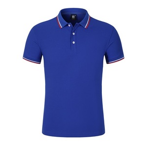 Polo de secado rápido para hombre de poliéster con logotipo personalizado, Polo de golf transpirable de ajuste seco de alta calidad - Product Image 3