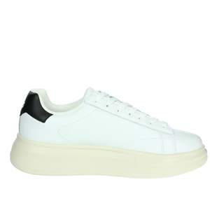 Baskets pour hommes Liu-Jo, blanches et noires, modèle Big 01, en toile, chaussures tendance - Product Image 4